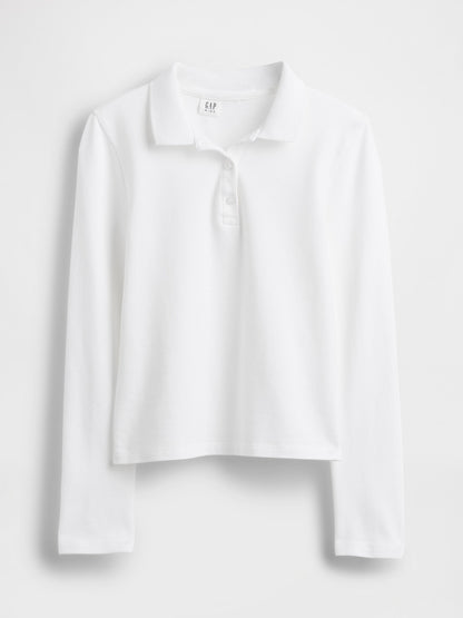 Beyaz Uniform Polo T-shirt
