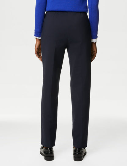 Slim Fit Yüksek Bel Pantolon