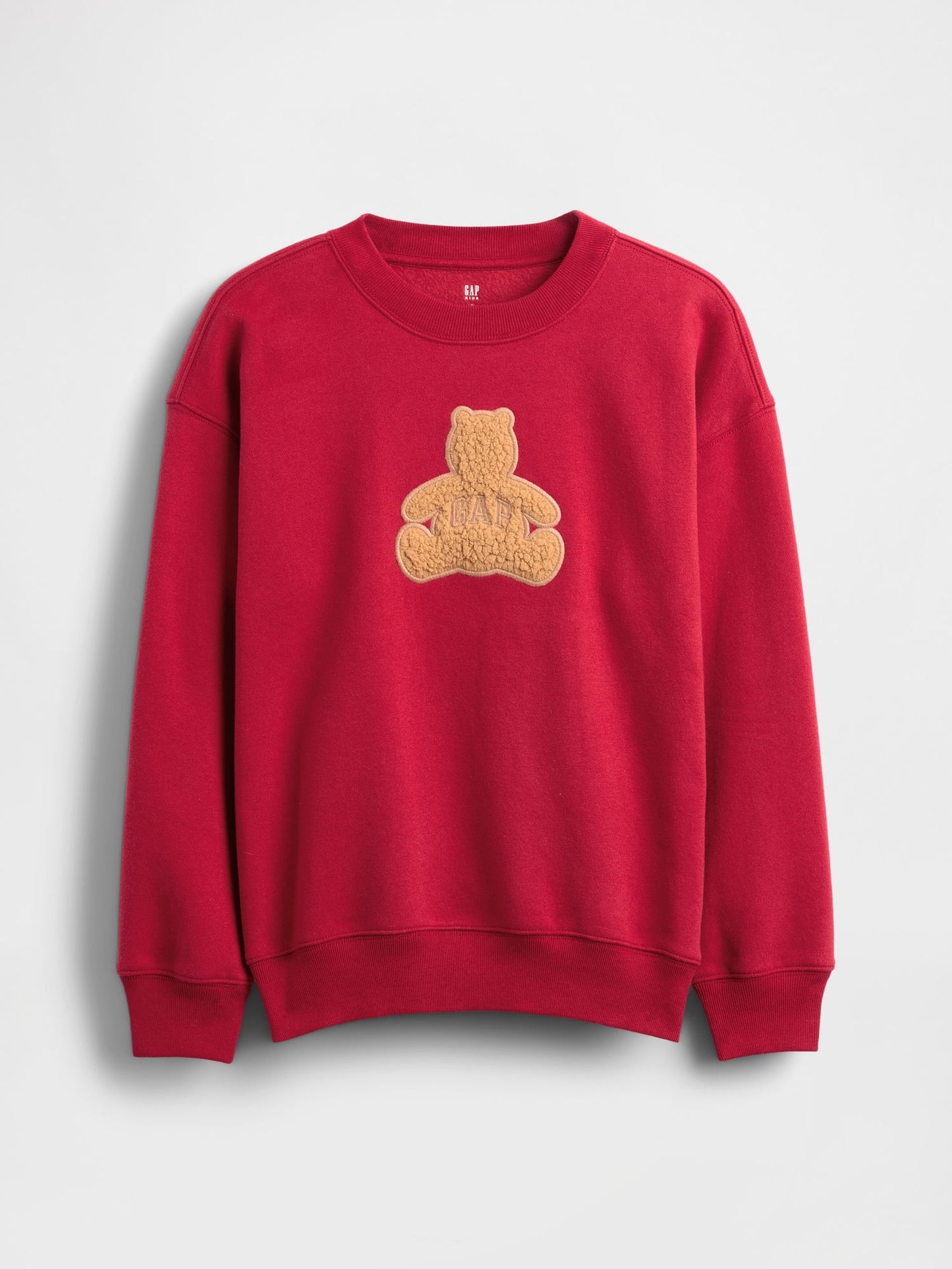 Kırmızı Brannan Bear Logo Sweatshirt