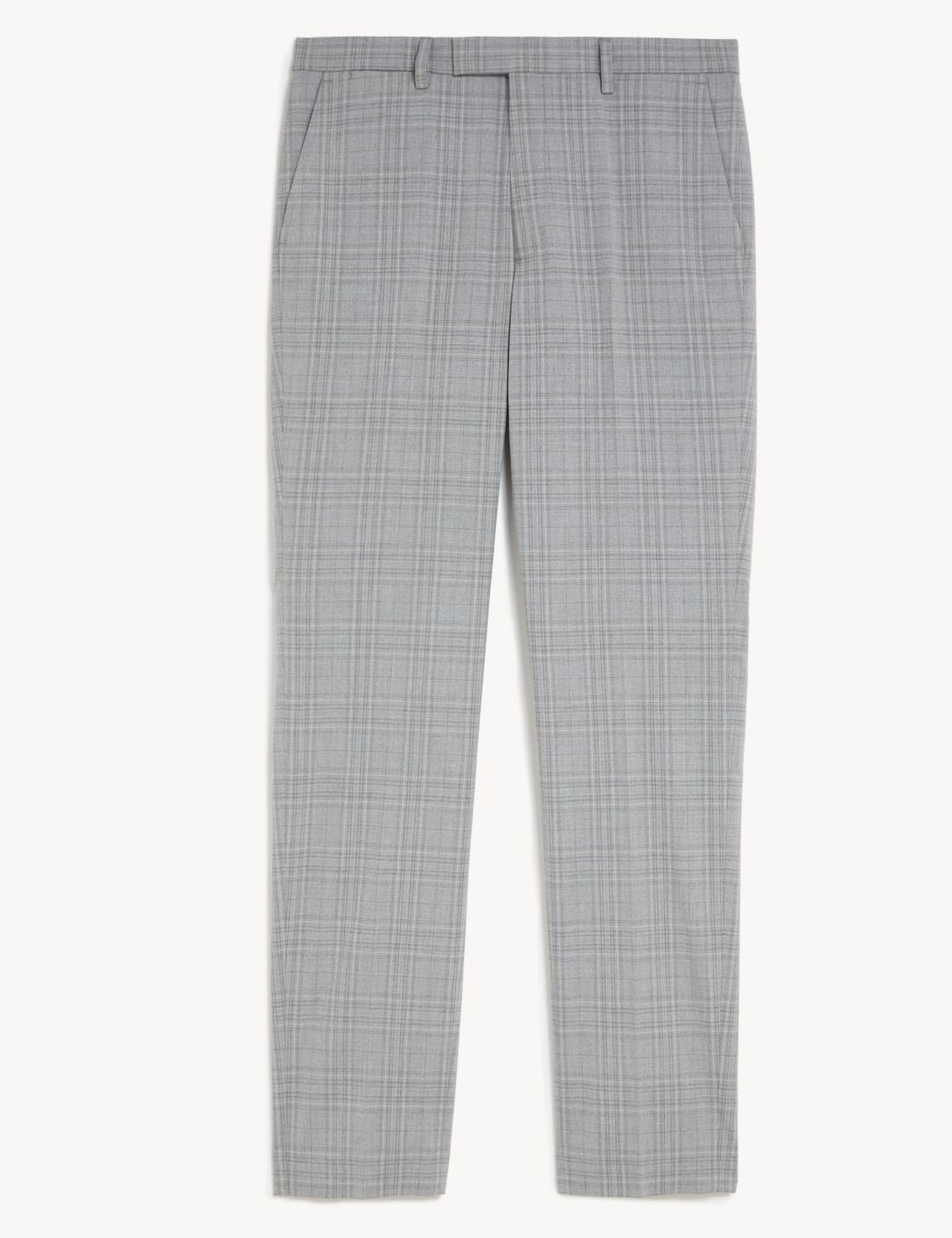Tailored Fit Ekose Desenli Pantolon