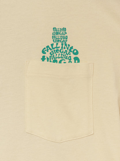 Sarı Everyday Soft Relaxed Brannan Bear Cepli T-shirt