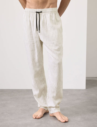Autograph Keten Karışımlı Pijama Altı