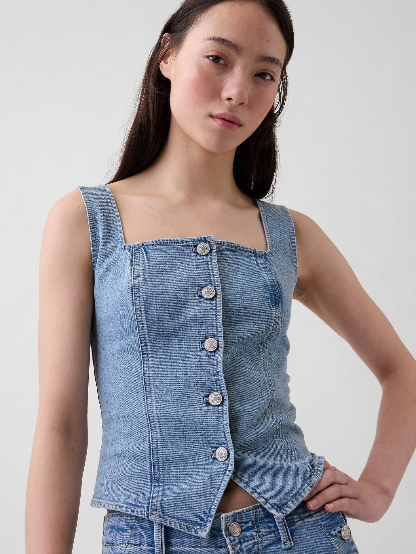 Mavi Denim Korse Bluz
