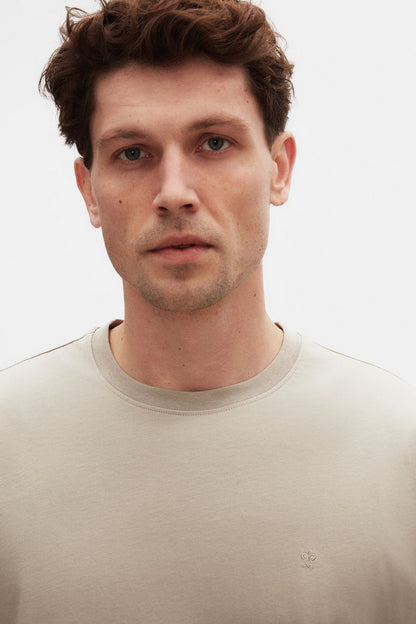 Damat Regular Fit Vizon %100 Pamuk Merserize T-shirt