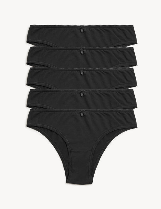 5'li Cotton Lycra® Brazilian Külot Seti