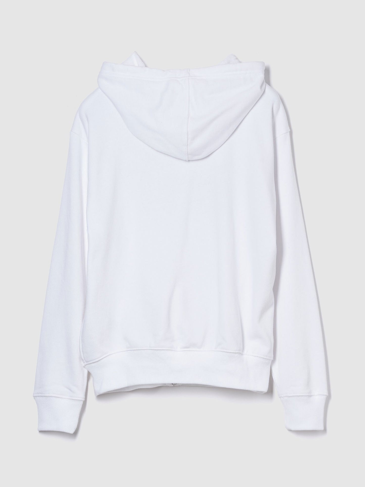Beyaz Gap Logo Relaxed Fermuarlı Sweatshirt