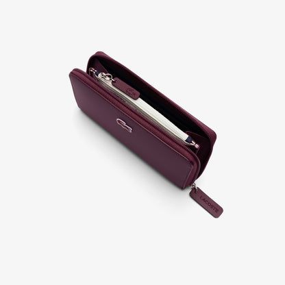Lacoste L.12.12 Kadın Bordo Cüzdan