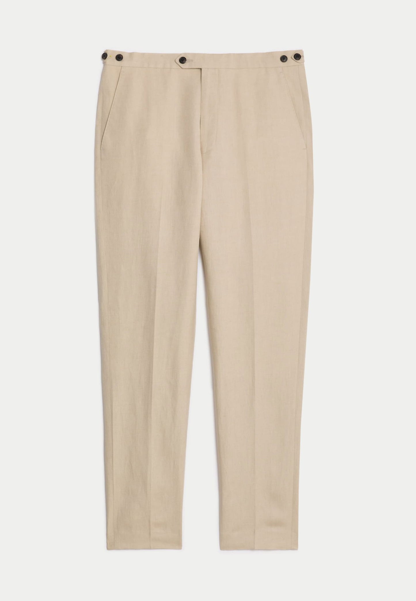 Tailored Fit Keten Ipek Pantolon