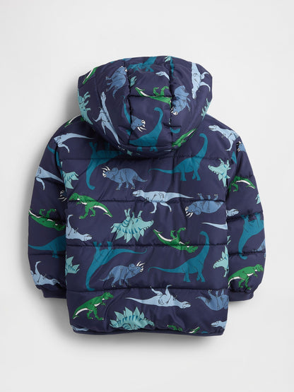 Lacivert Coldcontrol Puffer Şişme Mont
