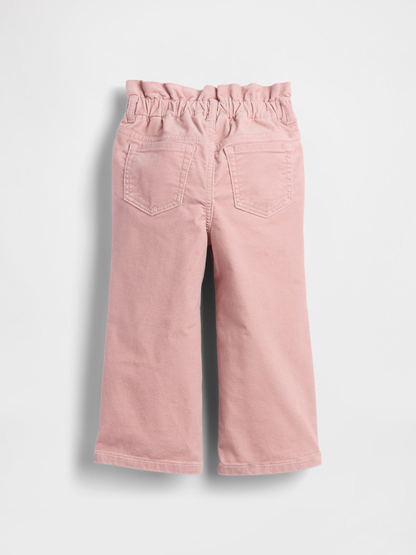 Pembe Kadife Fiyonk Stride Jean Pantolon