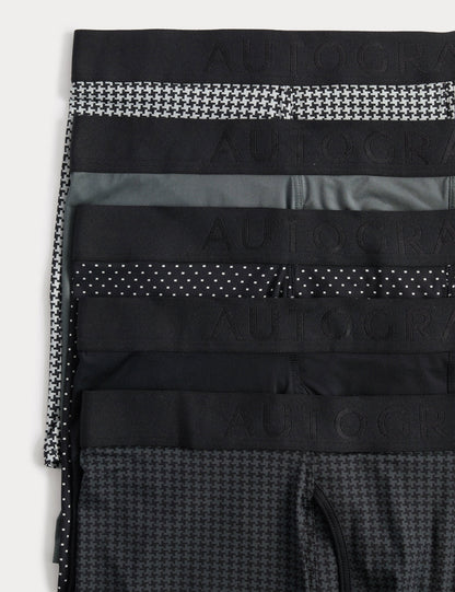 Autograph 5'li Desenli Boxer