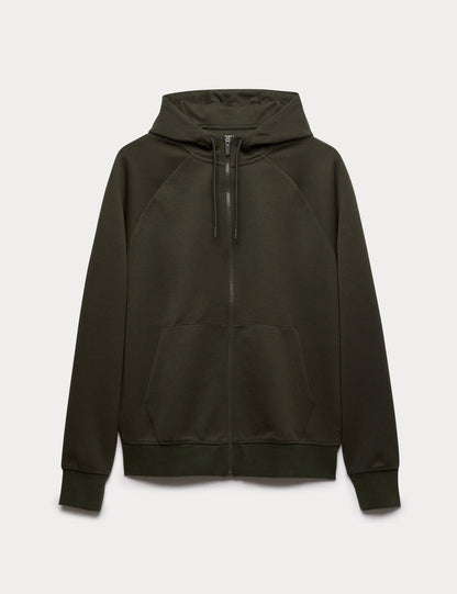 Fermuarlı Kapüşonlu Hoodie