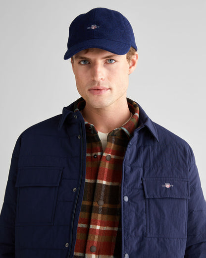 Gant Erkek Lacivert Standart Fit Mont