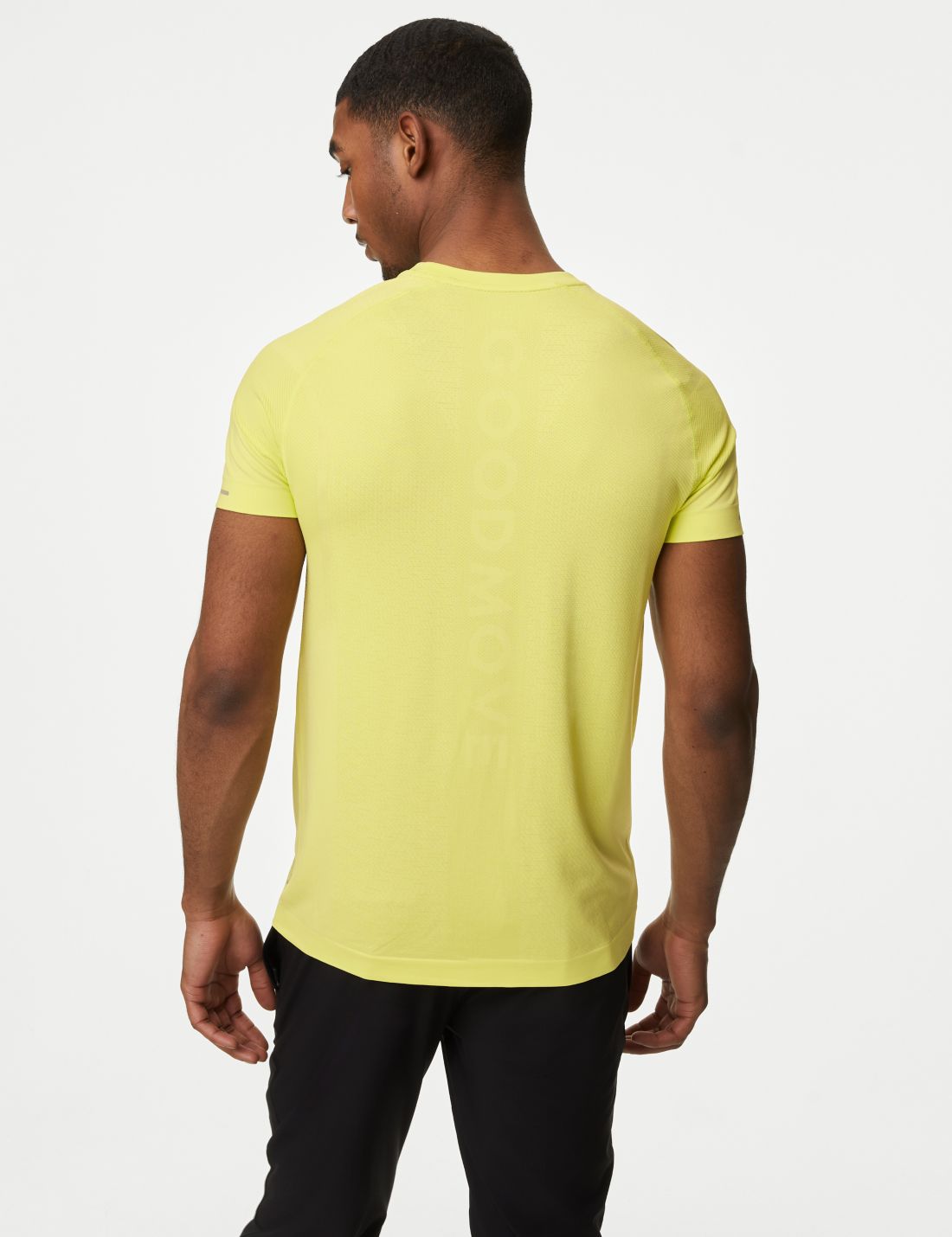 Kısa Kollu Dikişsiz T-shirt
