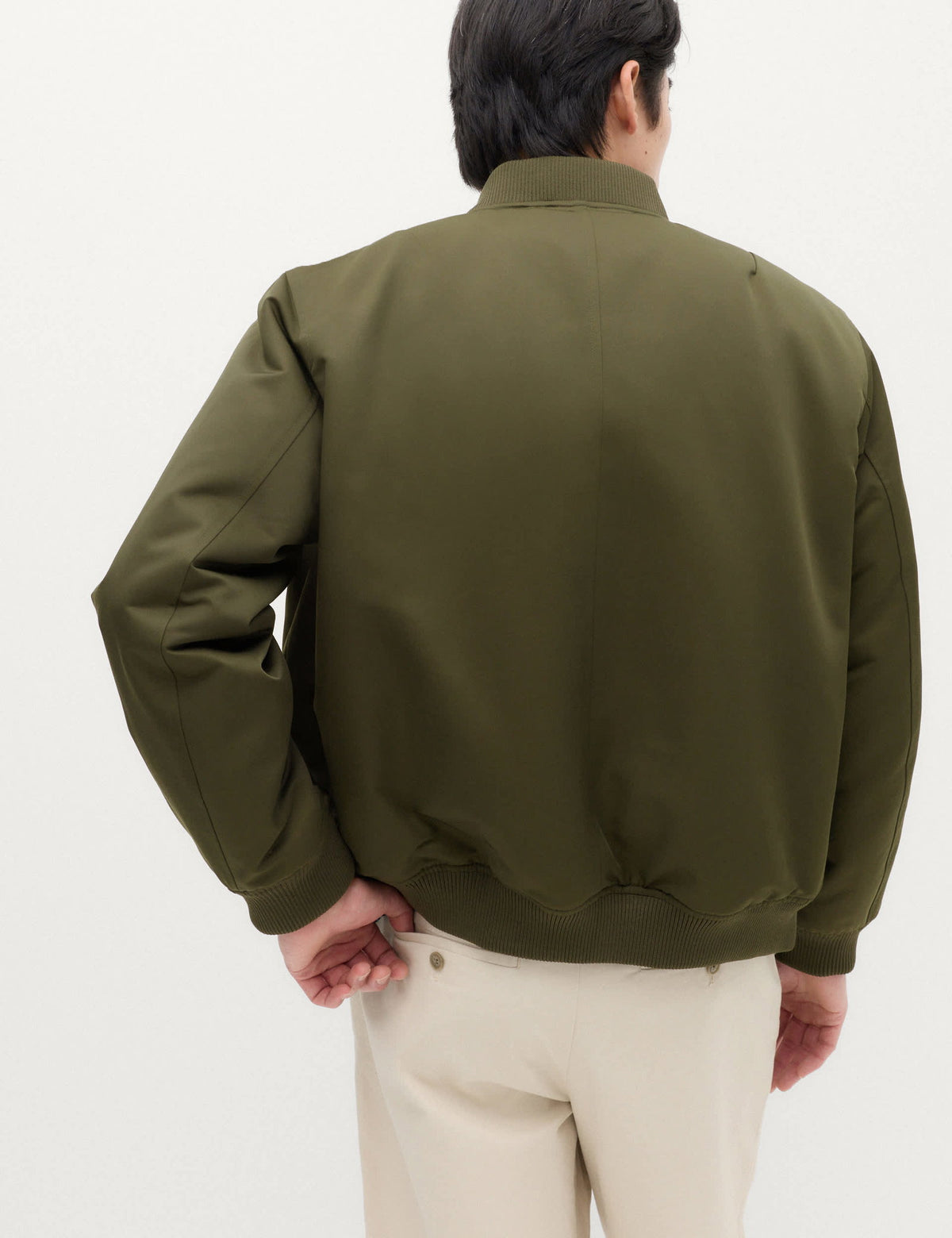 Saten Bomber Ceket