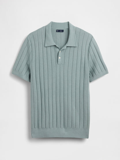 Yeşil Classic Triko Polo T-shirt