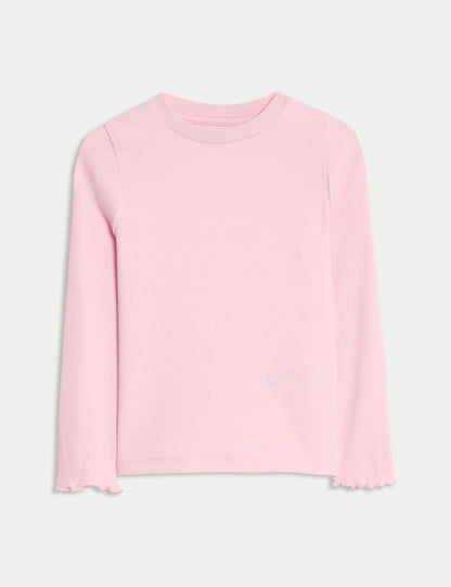 Pamuklu Uzun Kollu T-shirt