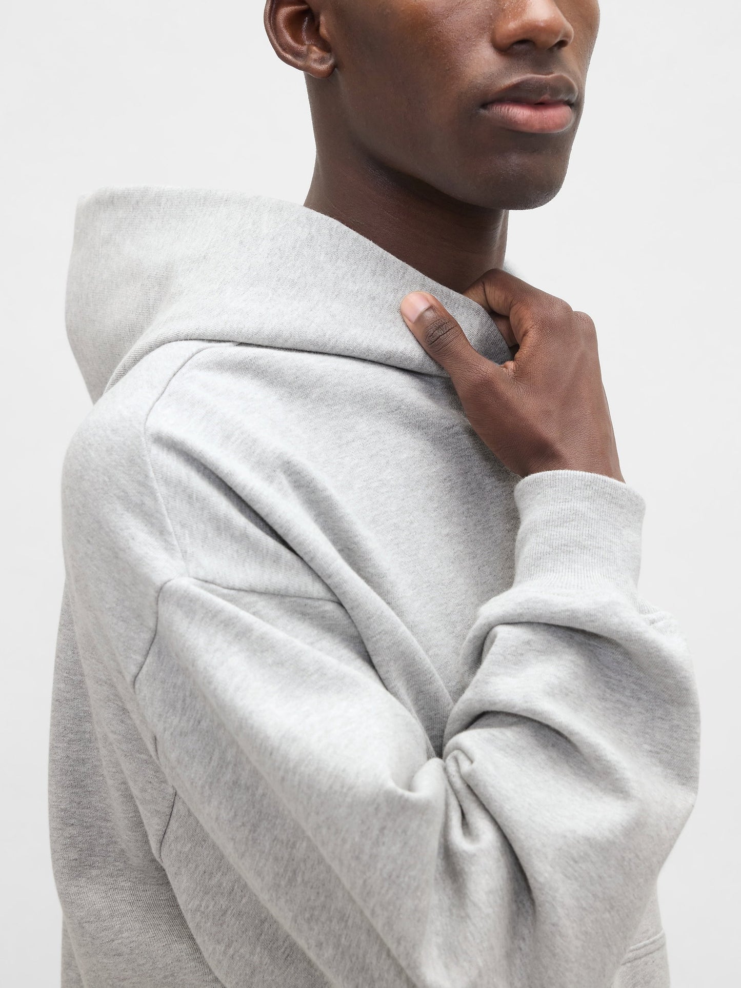Açık Gri Heavyweight Oversized Sweatshirt