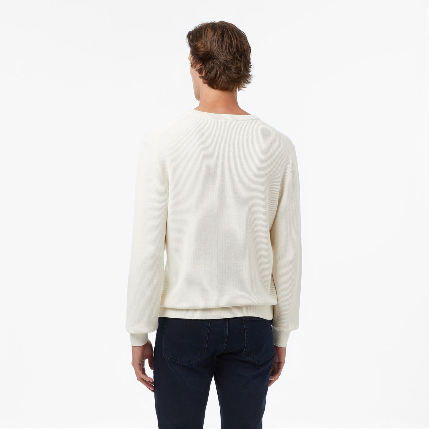 Nautica Erkek Krem Classic Fit Kazak