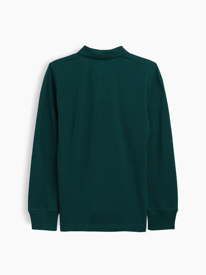 Koyu Yeşil Uniform Pique Polo T-shirt