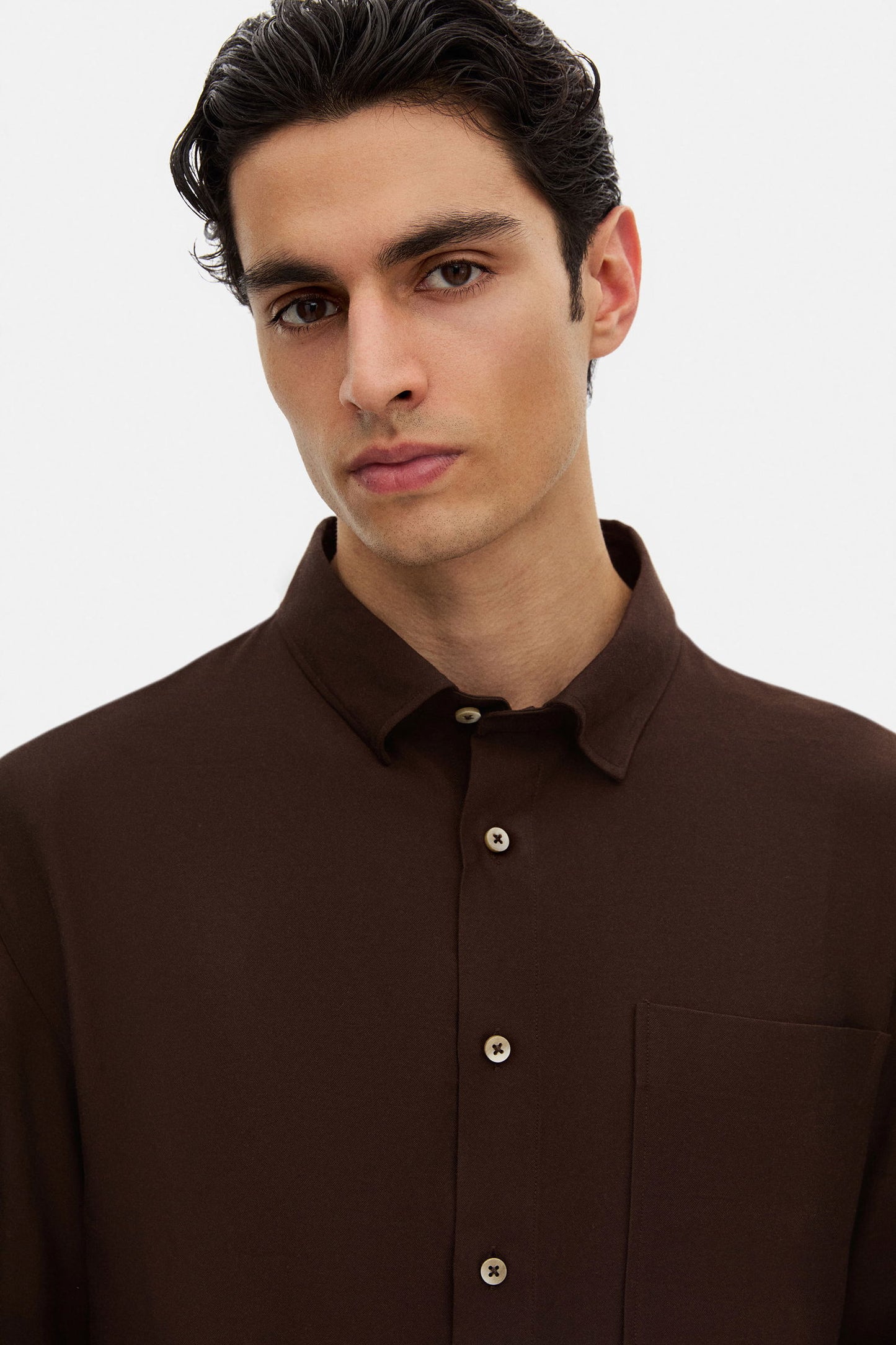 Tween Relaxed Kahverengi Gömlek