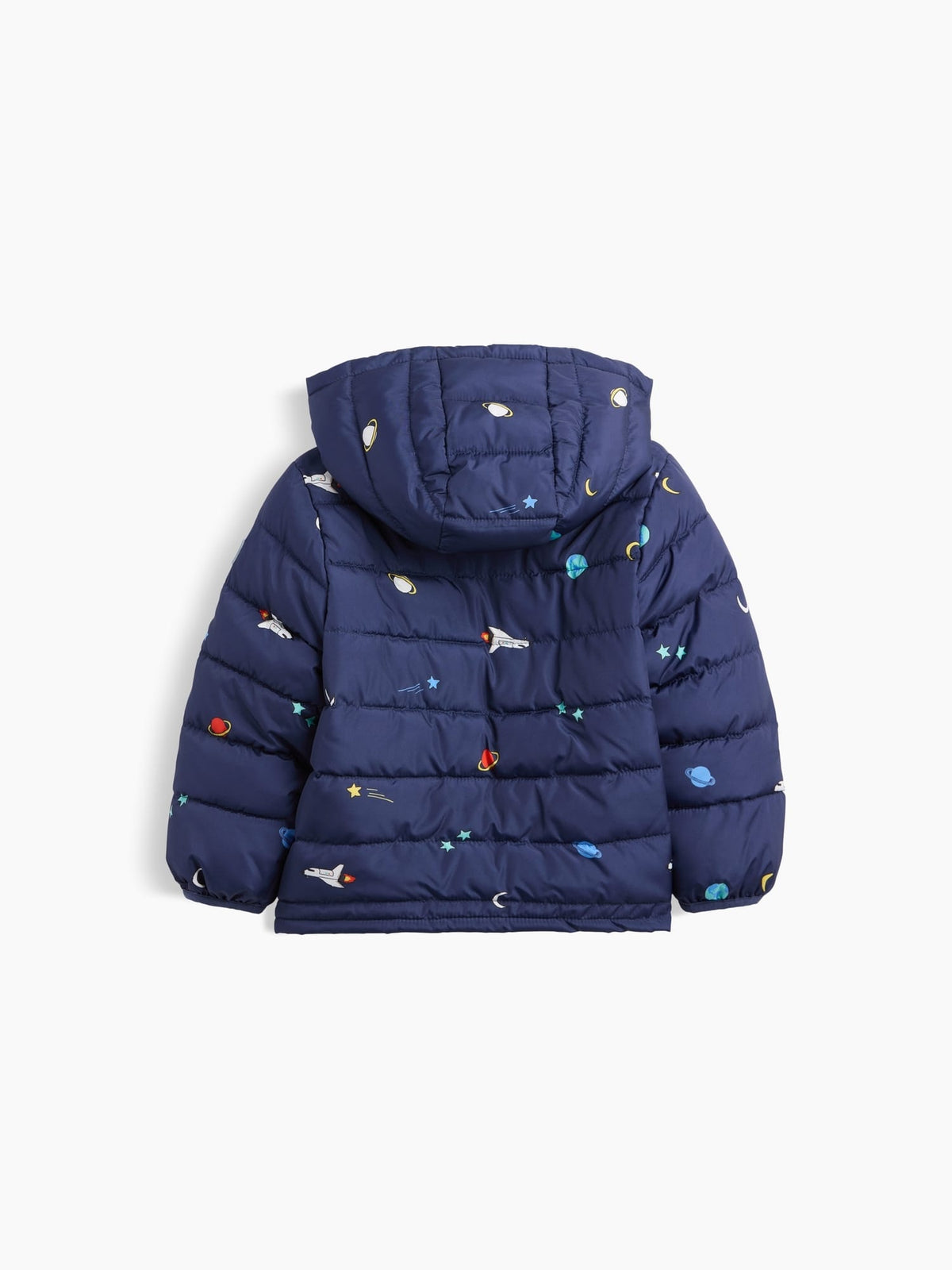 Lacivert Puffer Şişme Mont