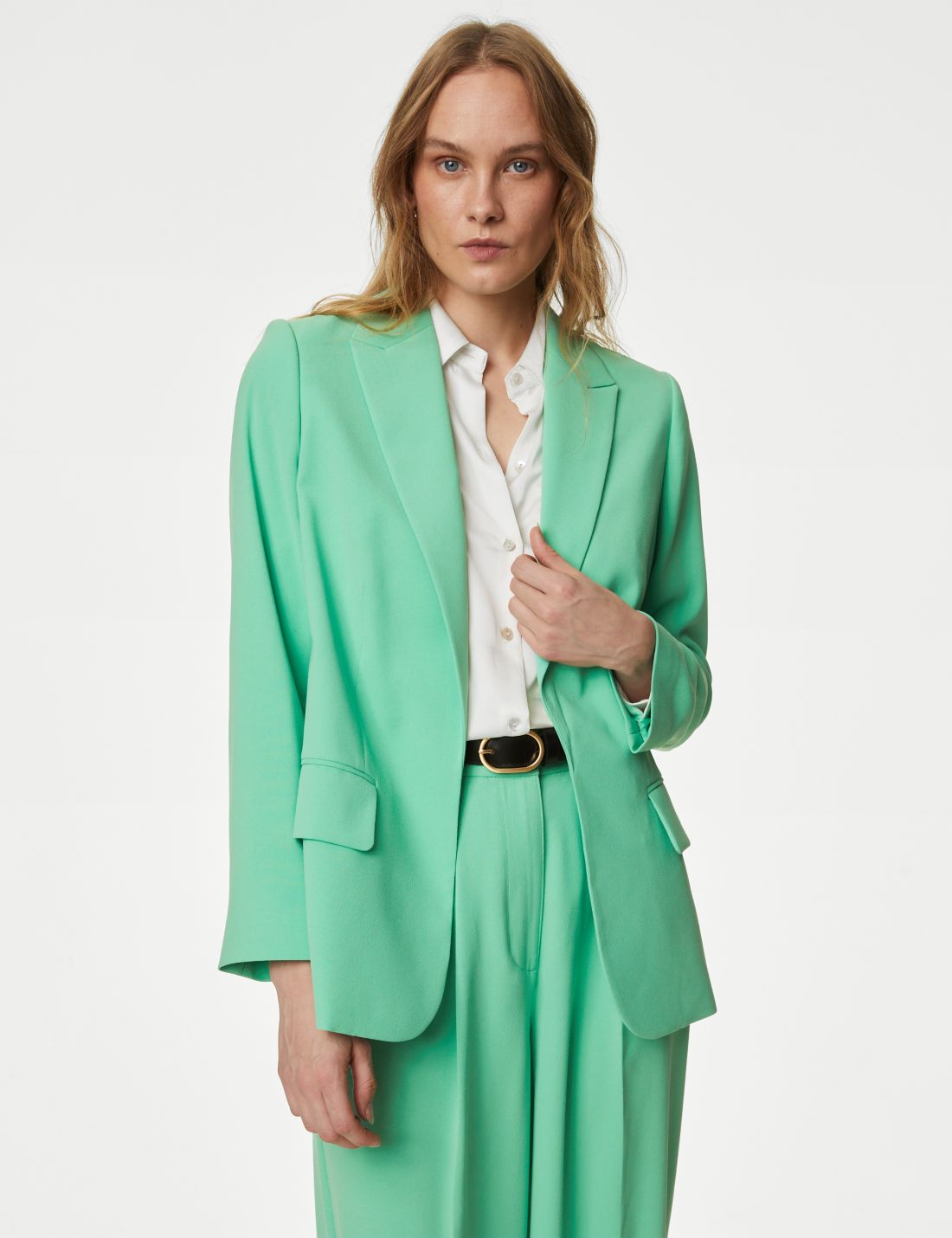 Relaxed Fit Blazer Ceket
