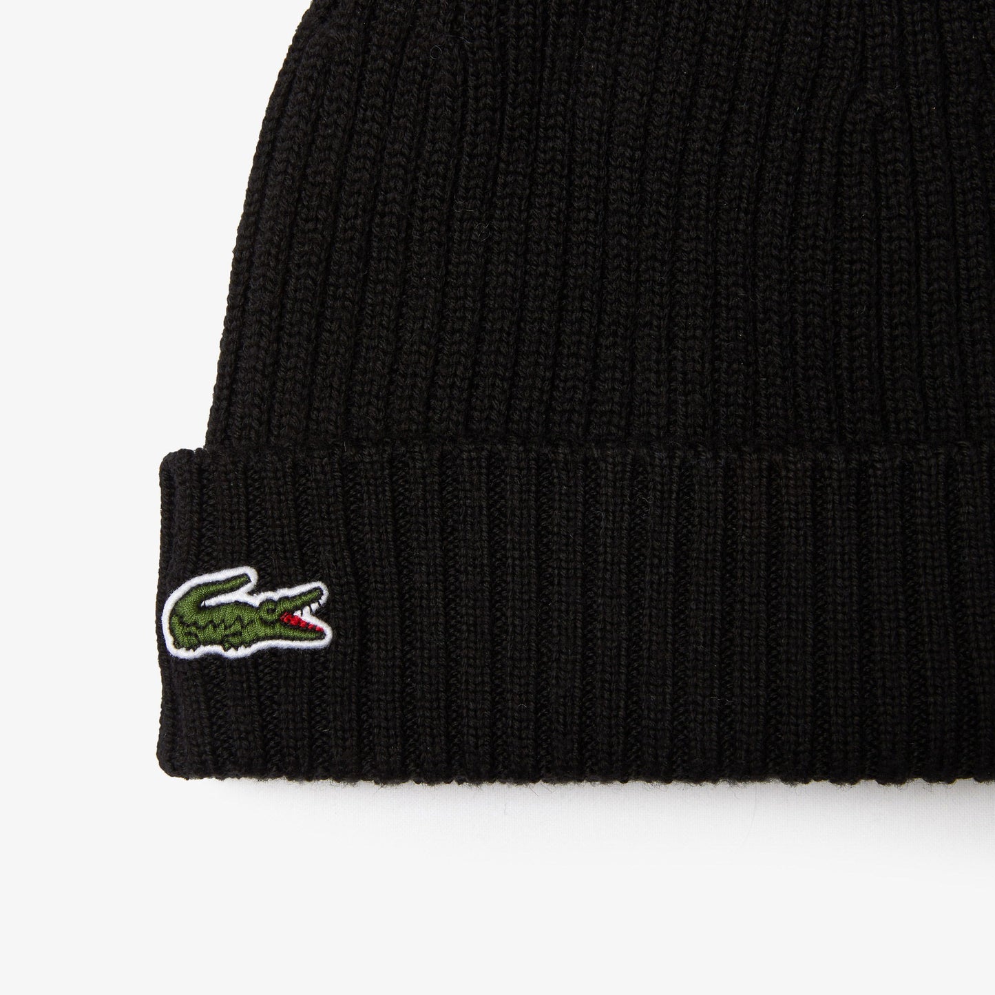 Lacoste Unisex Yün Siyah Bere