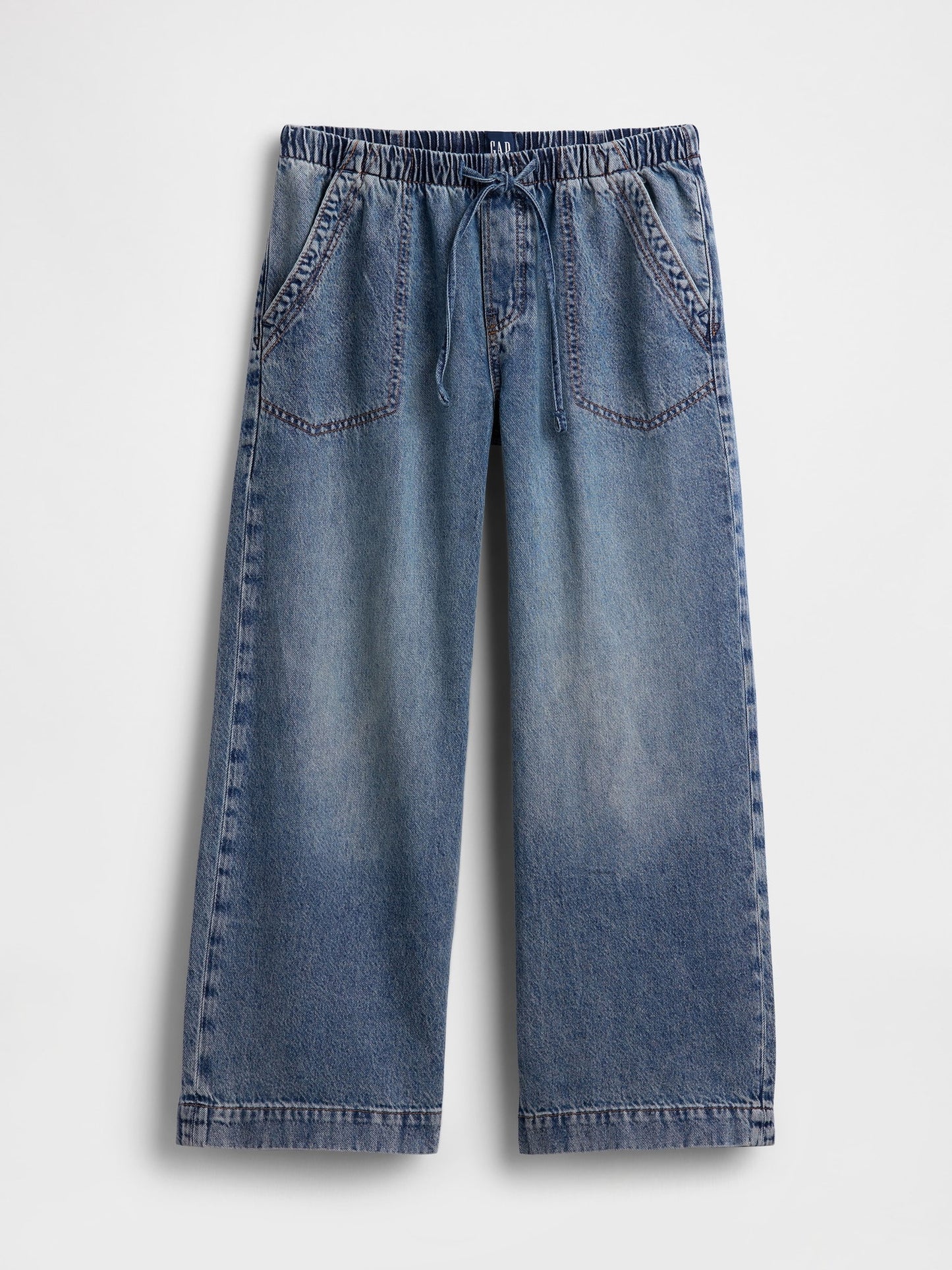 Mavi Low Rise '90s Loose Easy Crop Jean Pantolon