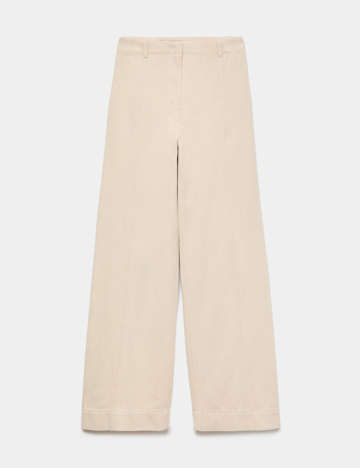 Yüksek Bel Wide Leg Pantolon