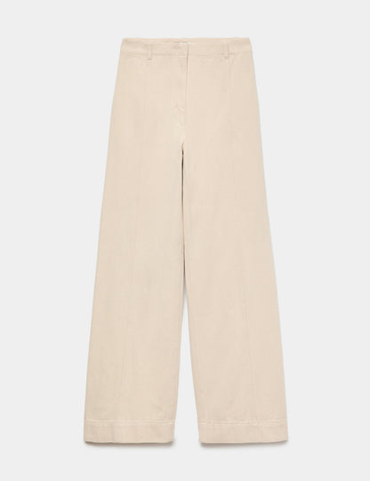 Yüksek Bel Wide Leg Pantolon