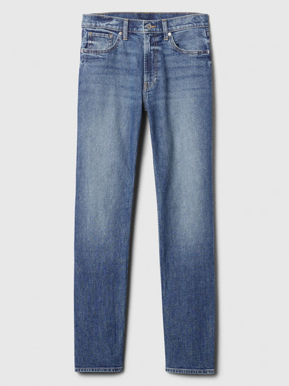 Koyu Mavi 90's Straight Jean Pantolon