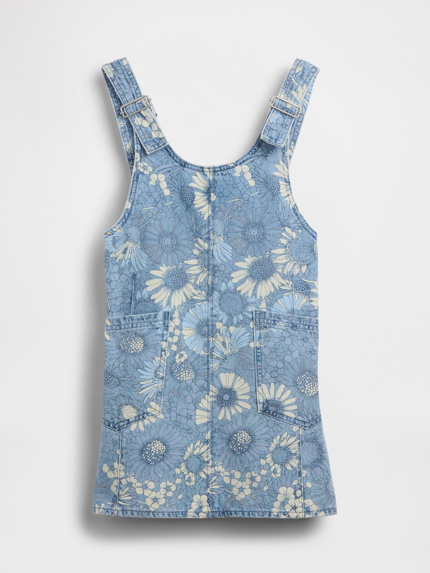 Mavi Floral Denim Salopet