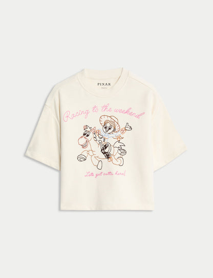Pamuk Karışımlı Toy Story Tişört (2-8 Yaş)