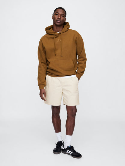 Bej Stretch Twill Şort