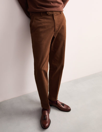 Tapered Fit Italian Chino Pantolon