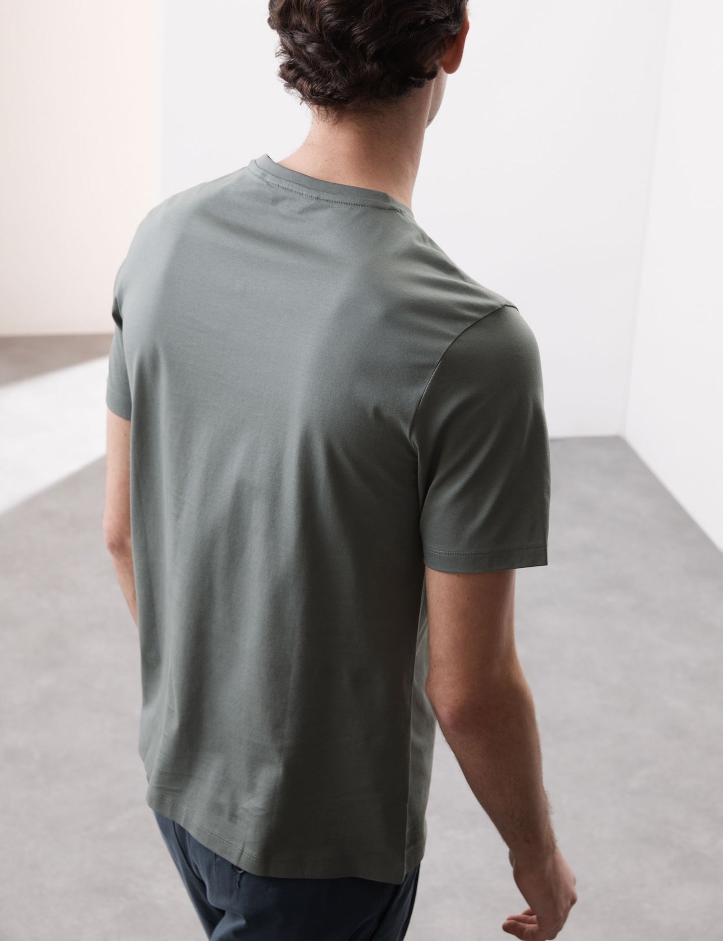 Pure Supima® Slim Fit Premium Pamuklu T-shirt