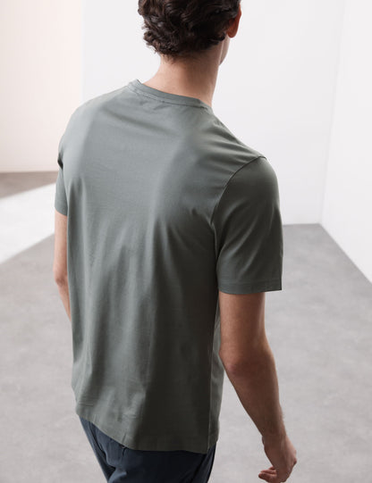Pure Supima® Slim Fit Premium Pamuklu T-shirt