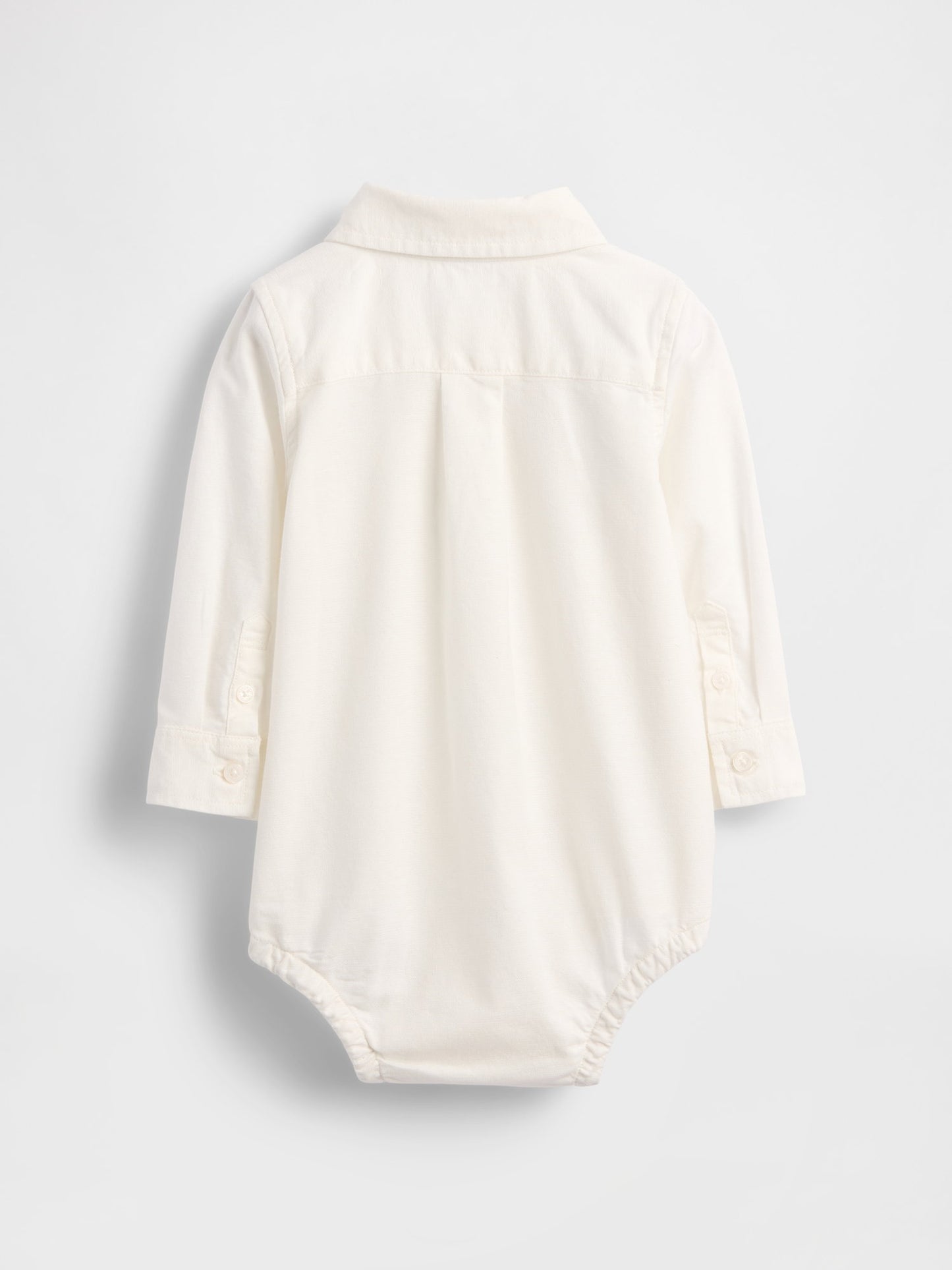 Beyaz Baby Oxford Bodysuit
