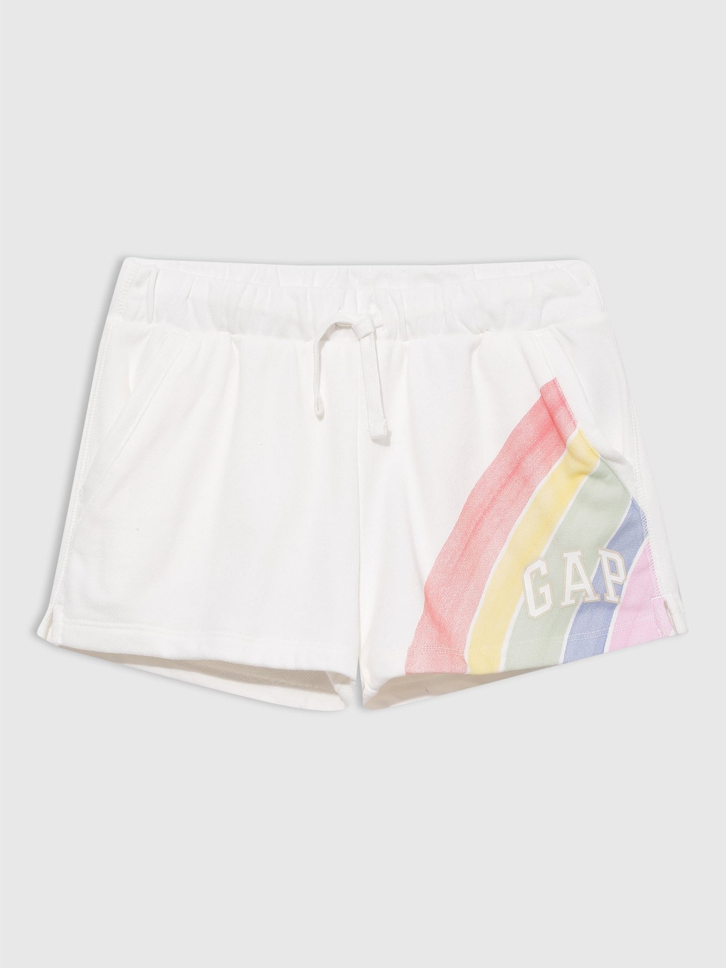 Beyaz Gap Logo Pull-on Şort