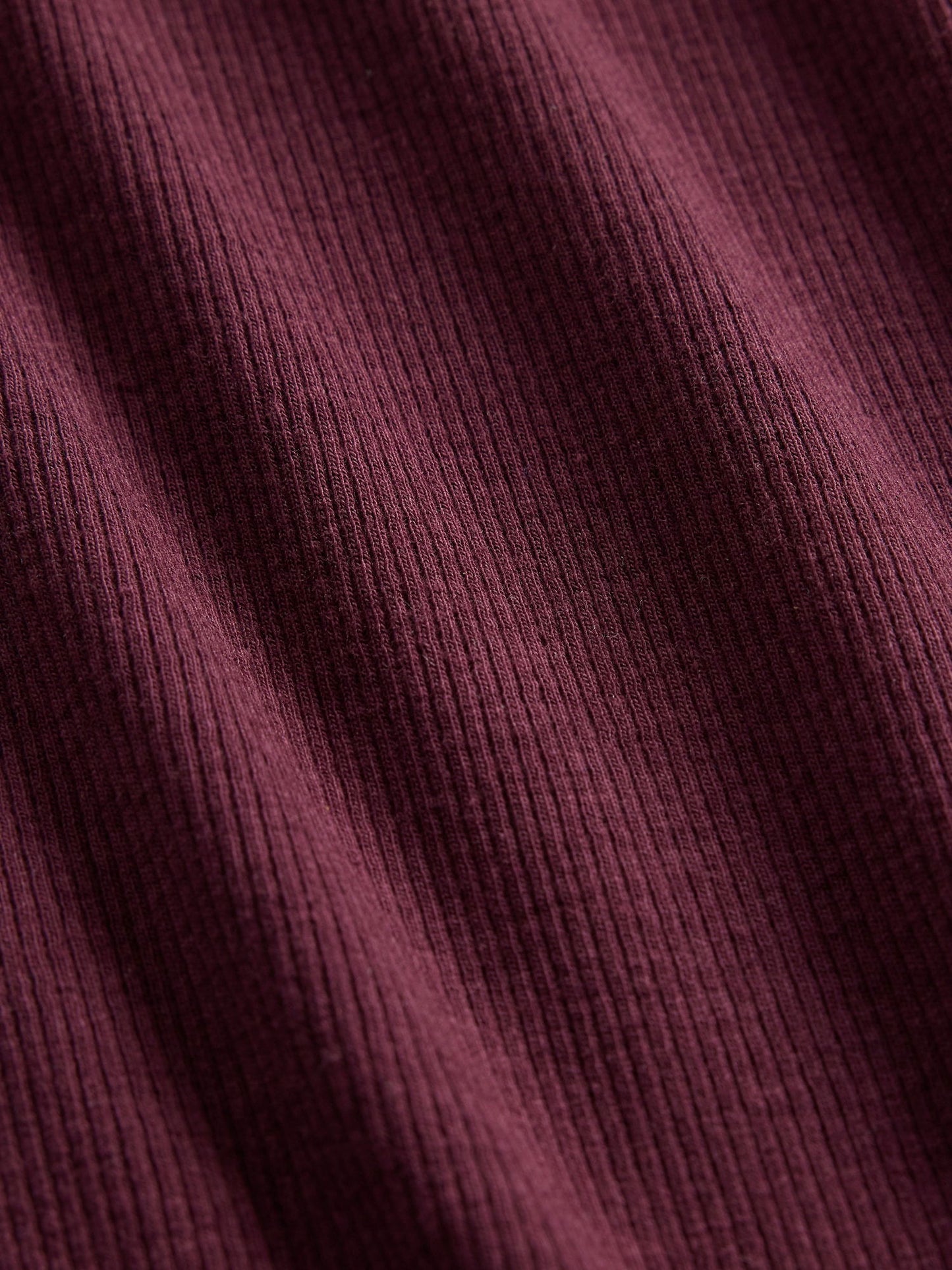 Bordo Modern Fitilli Maxi T-shirt Elbisesi