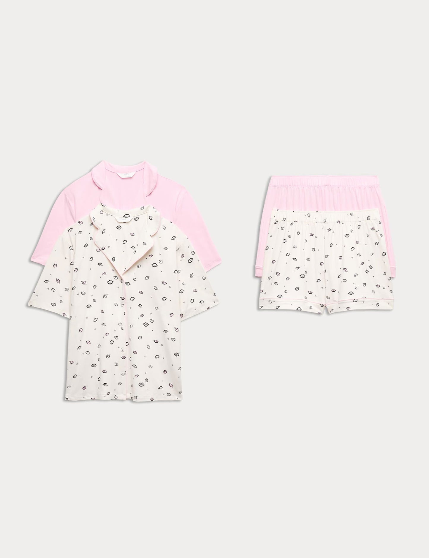 2’li Kısa Pijama Takımı