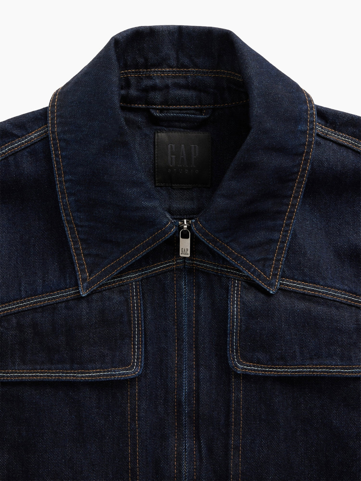 Koyu Mavi Gapstudio Iki Cepli Denim Ceket