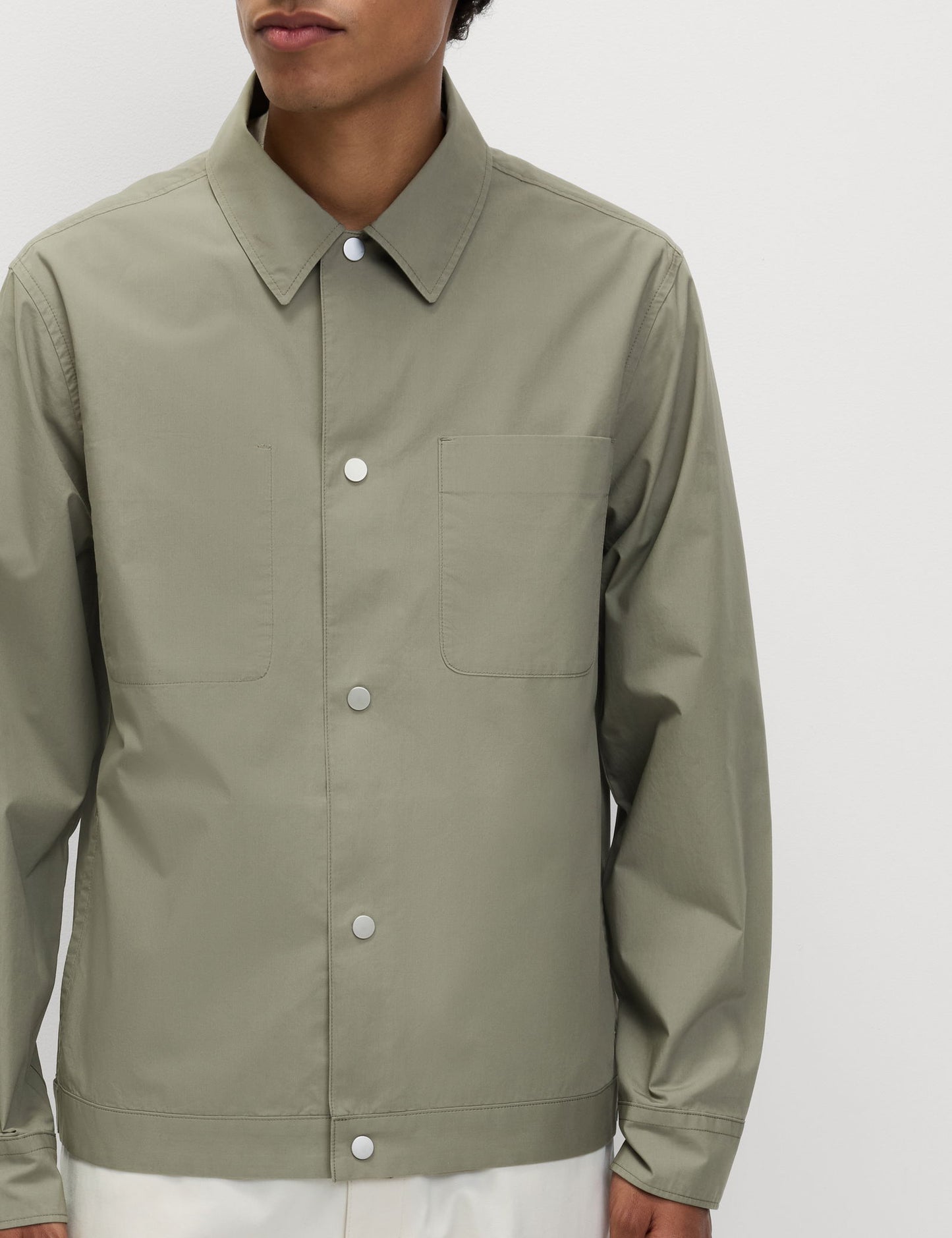 %100 Pamuklu Overshirt Gömlek