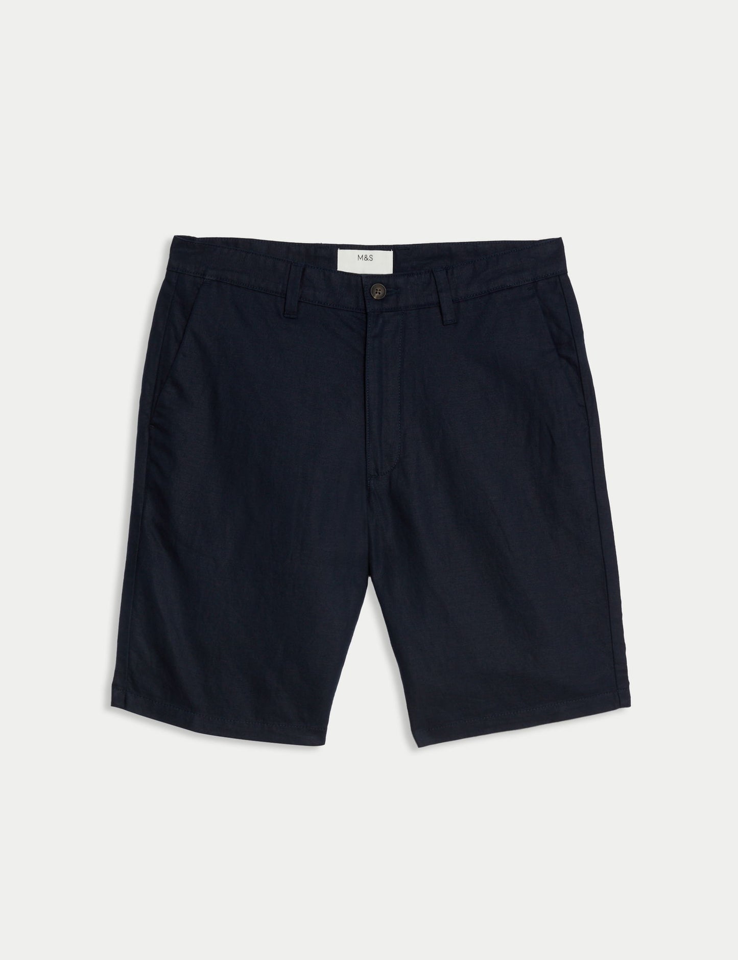 Regular Fit Keten Chino Şort