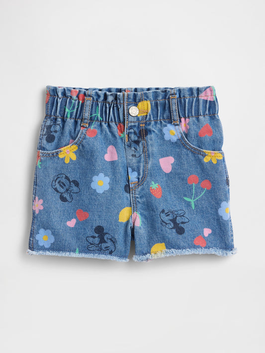 Mavi Disney Paperbag Mom Jean Şort