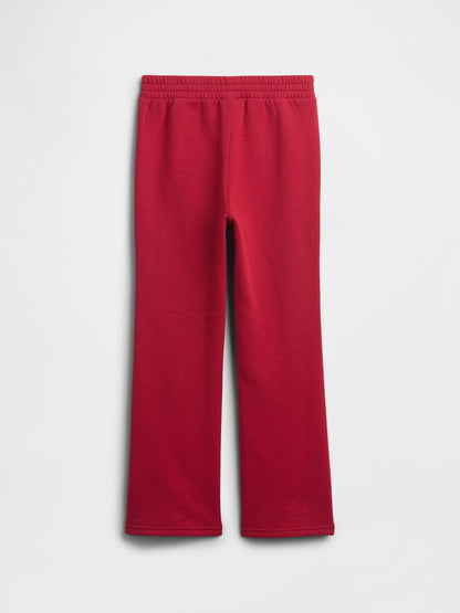 Kırmızı Relaxed Gap Logo Bootcut Eşofman Altı