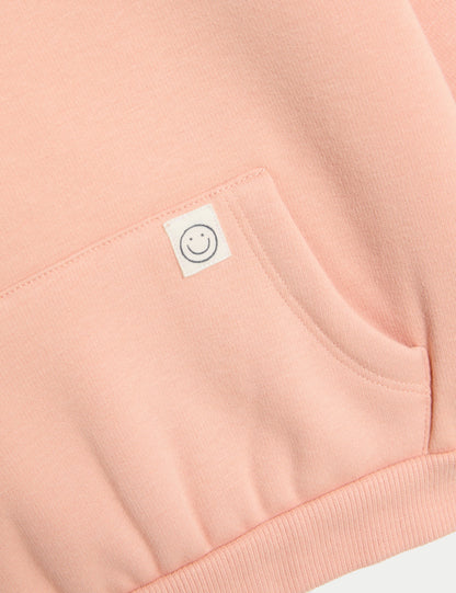 Pamuk Karışımlı Polar Astarlı Sweatshirt (0-3 Yaş)