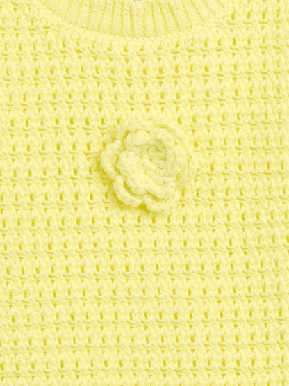 Çok Renkli Crochet Askılı Üst
