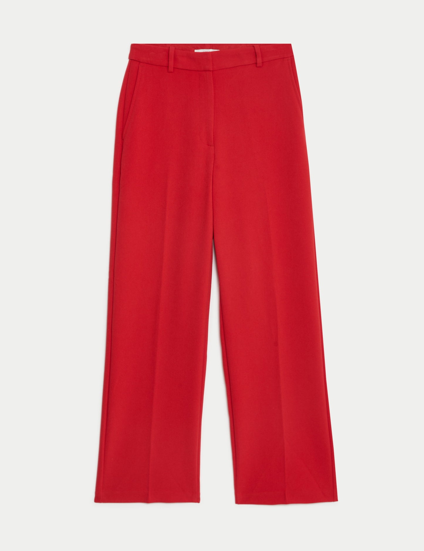 Tailored Fit Düz Kesim Pantolon